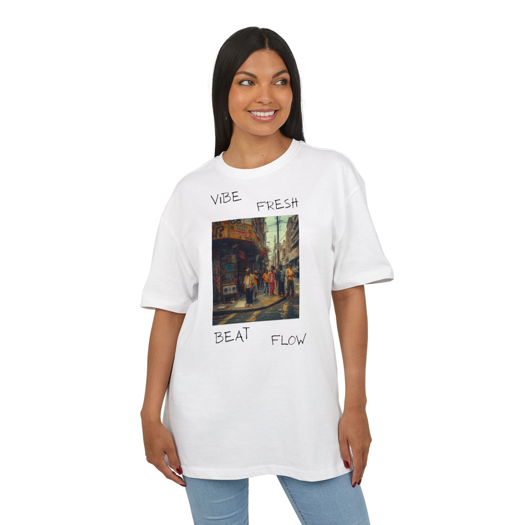 Unisex Heavy Oversize Beat Flow Tee
