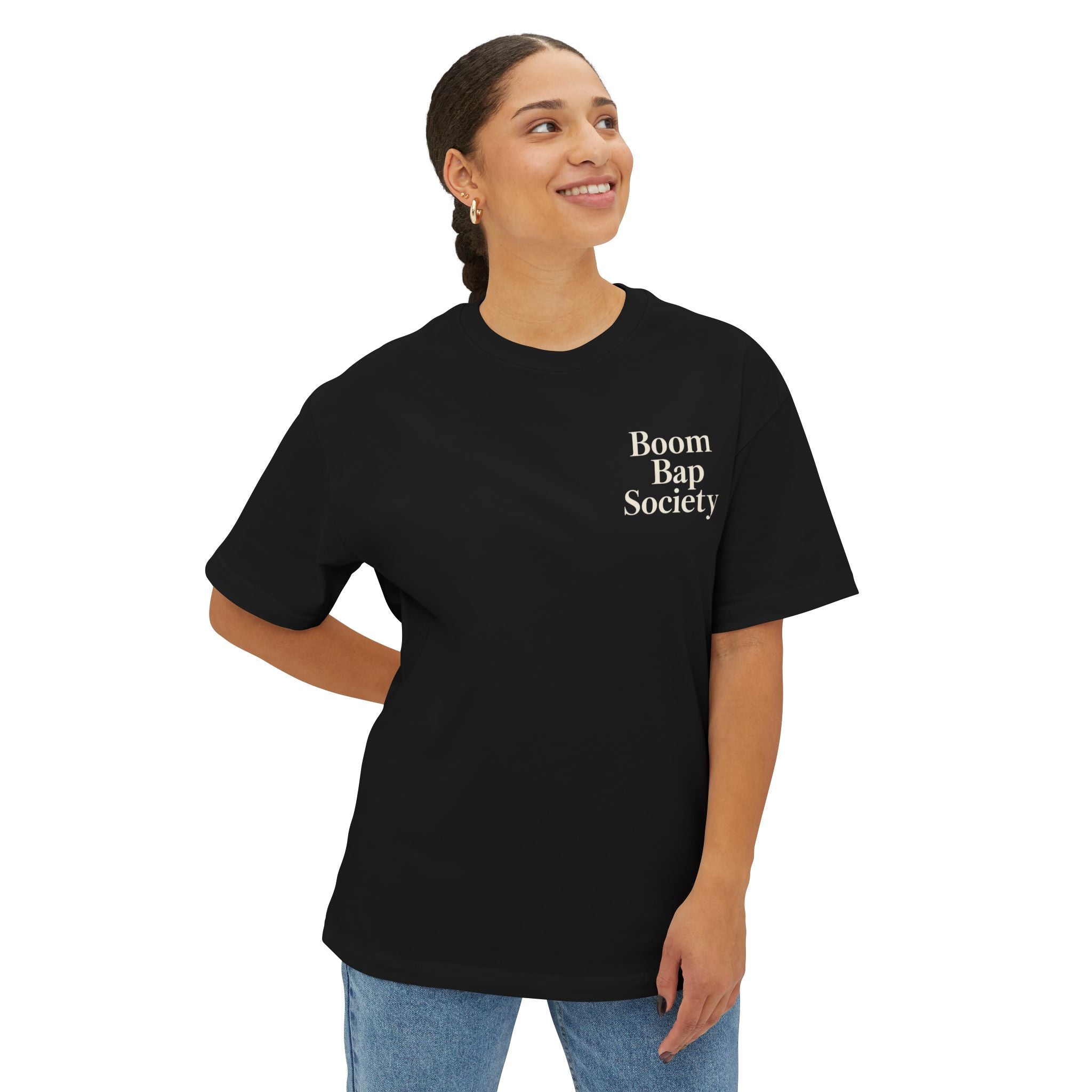 Boom Bap Society Tee - Vintage Hip Hop Shirt