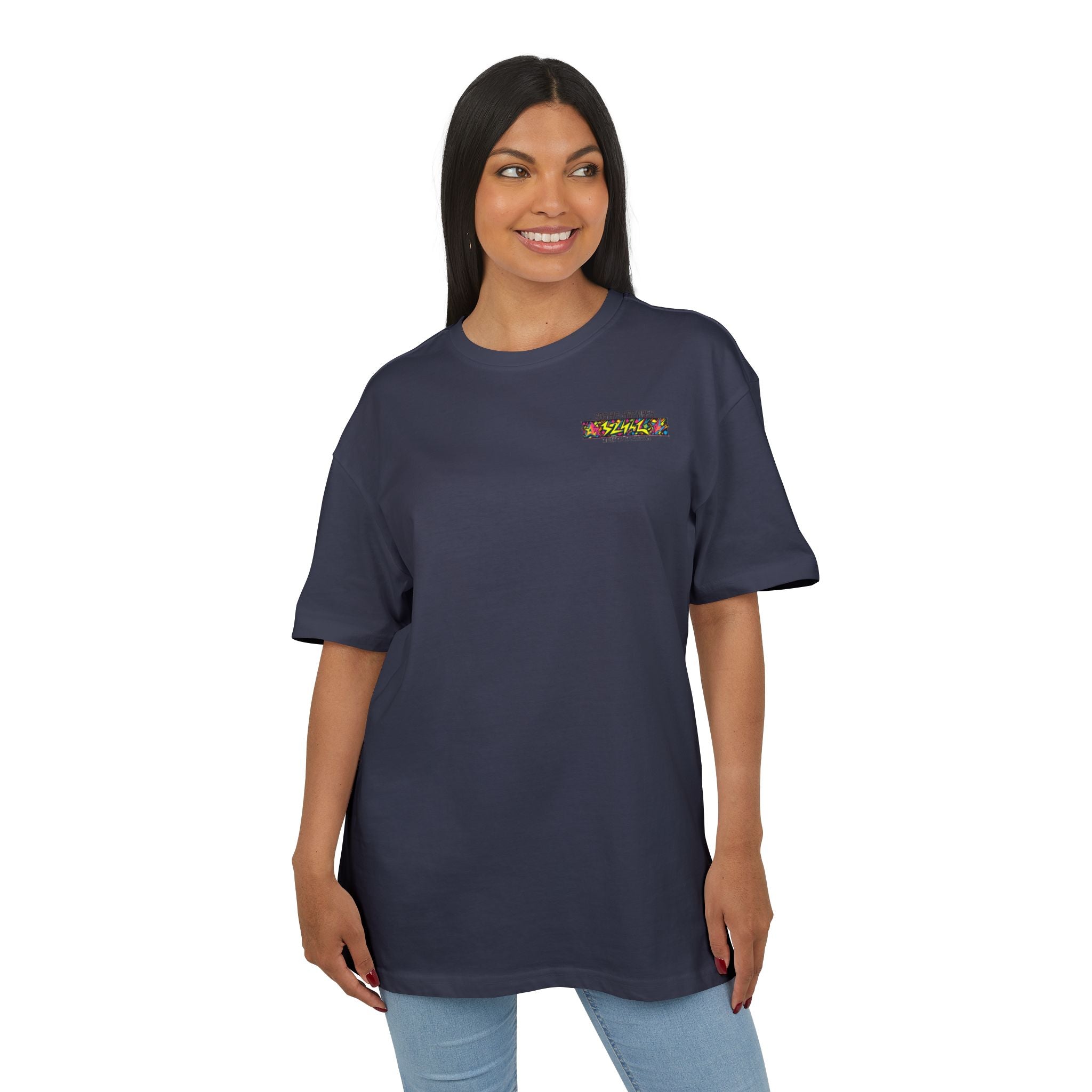Graphic Tee — Framed Urban Skateboarder Illustration with 'Love From Your Favorite Aunt'