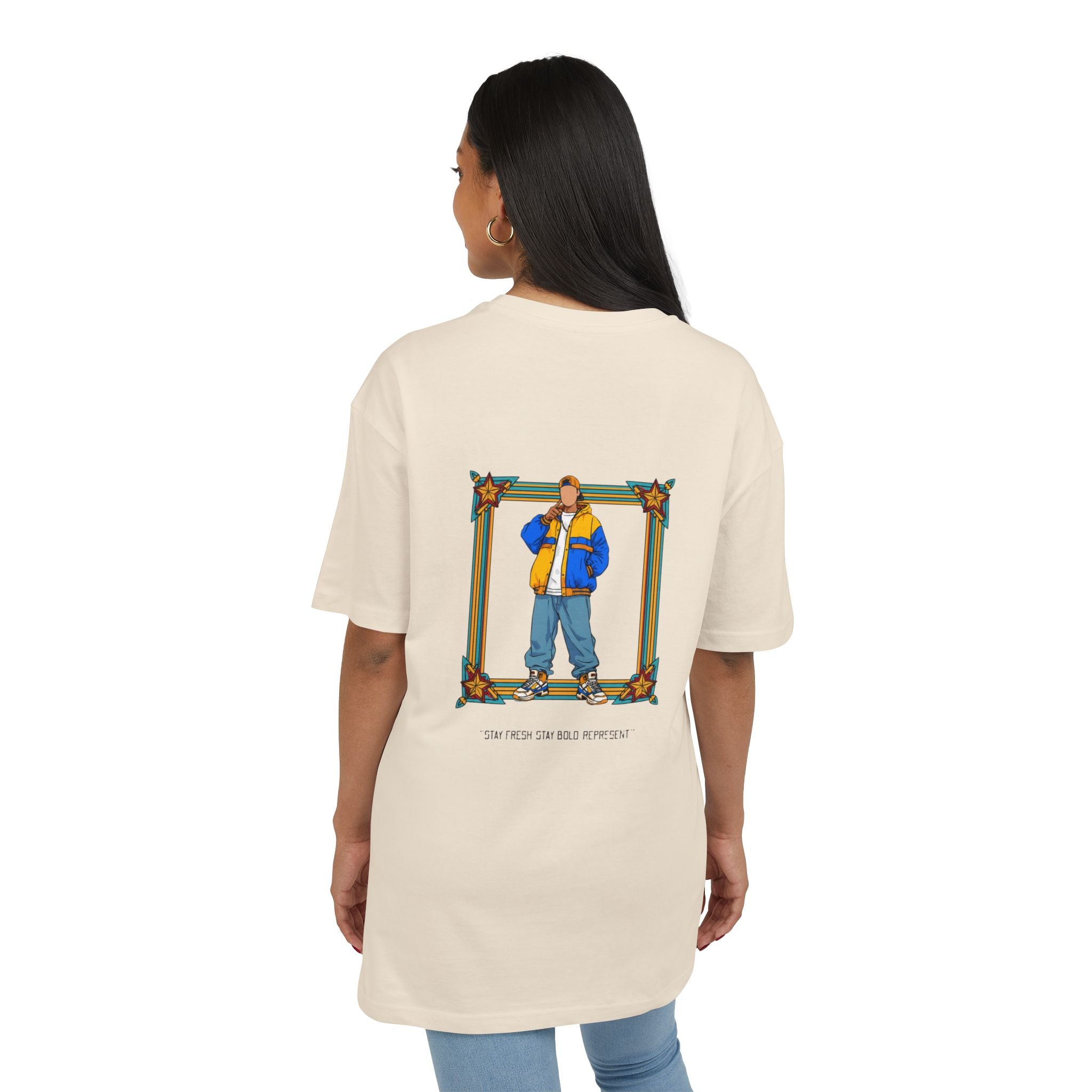 Graphic Tee — Framed Urban Skateboarder Illustration with 'Love From Your Favorite Aunt'