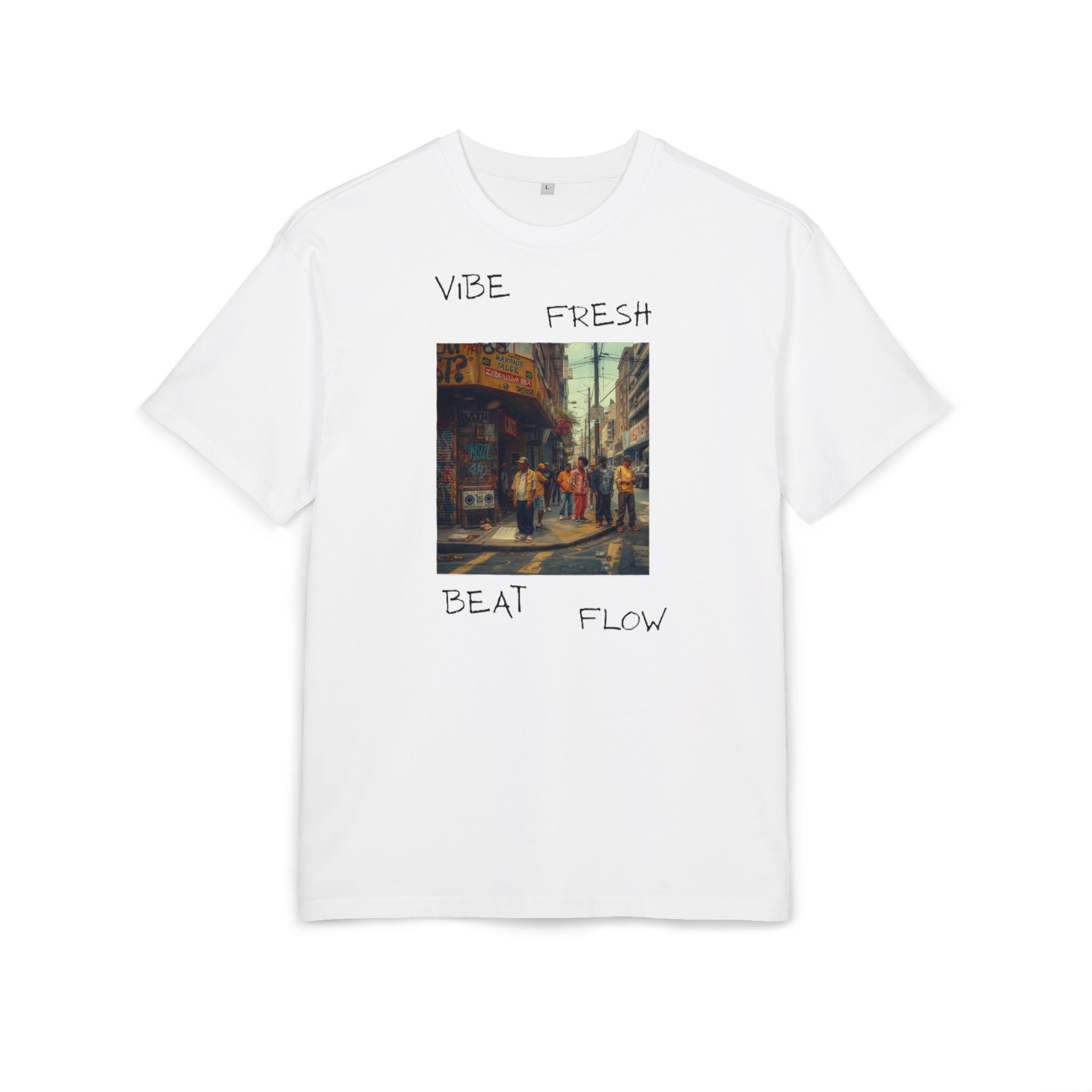 Unisex Heavy Oversize Beat Flow Tee