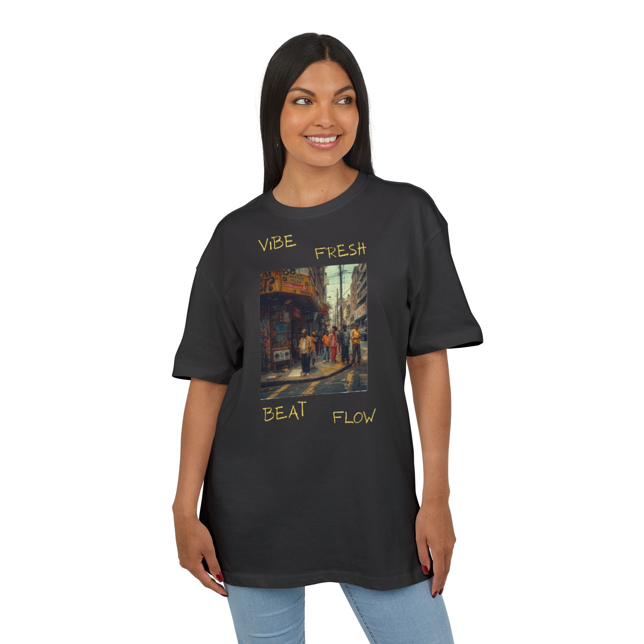 Unisex Heavy Oversize Beat Flow Tee